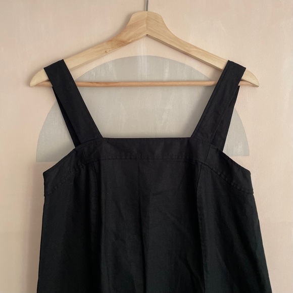 Madewell Black Midi Dress - Picture 6 of 8